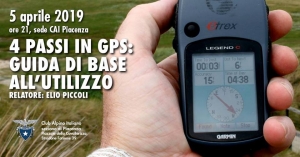 CAI Piacenza - 5 aprile - 4 passi in GPS