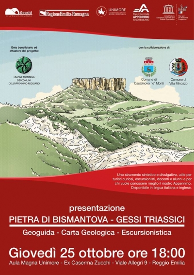 BIOSFERA APPENNINO - presentazione GEOGUIDA della PIETRA DI BISMANTOVA e GESSI TRIASSICI